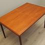 Teaktisch Braun 1970er Jahre 6