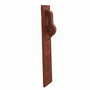 Vintage Wandschmuck Holz Braun 1970er Jahre 0