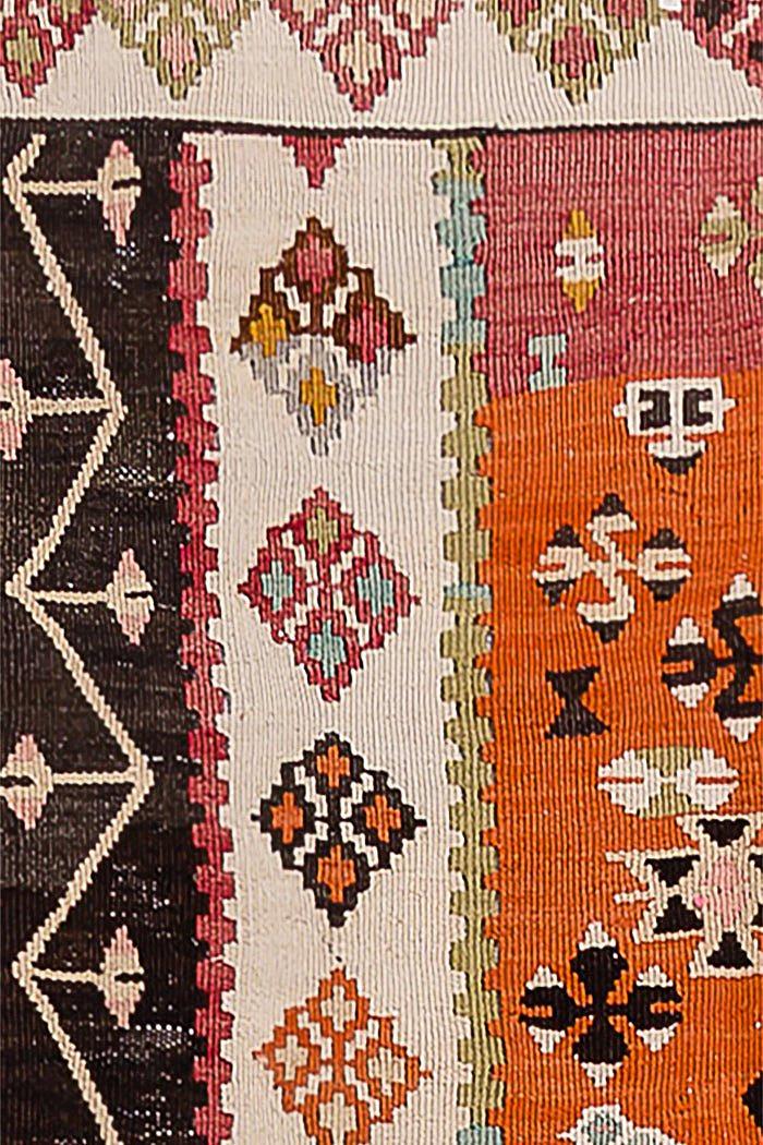Vintage Kilim Teppich Wolle Mehrfarbig 1