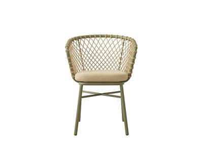 Canar Gartenstuhl Polyester Creme 60x57x75 cm 0