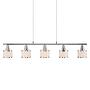 Accor pendant light Polyester PVC Iron 5-light 0