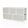 FOLDAR chest of drawers with 5 drawers Grey 8