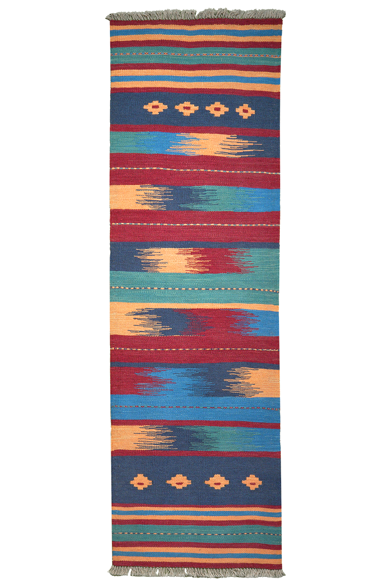 Kilim Gashgai Teppich Wolle Mehrfarbig 0