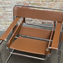 Wassily Chair Stuhl Leder Braun  5