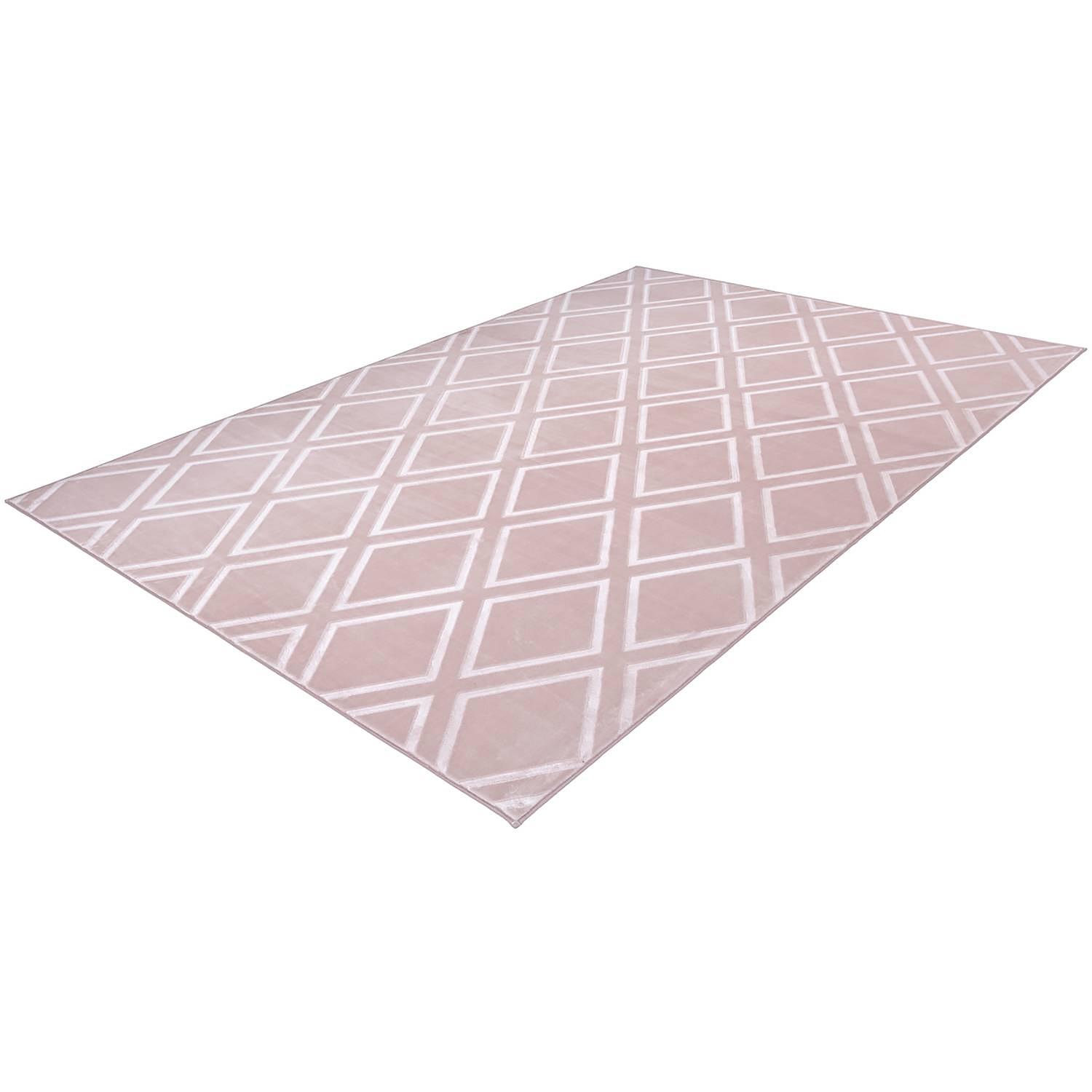 Kurzflorteppich Monroe 300 Rosa 3