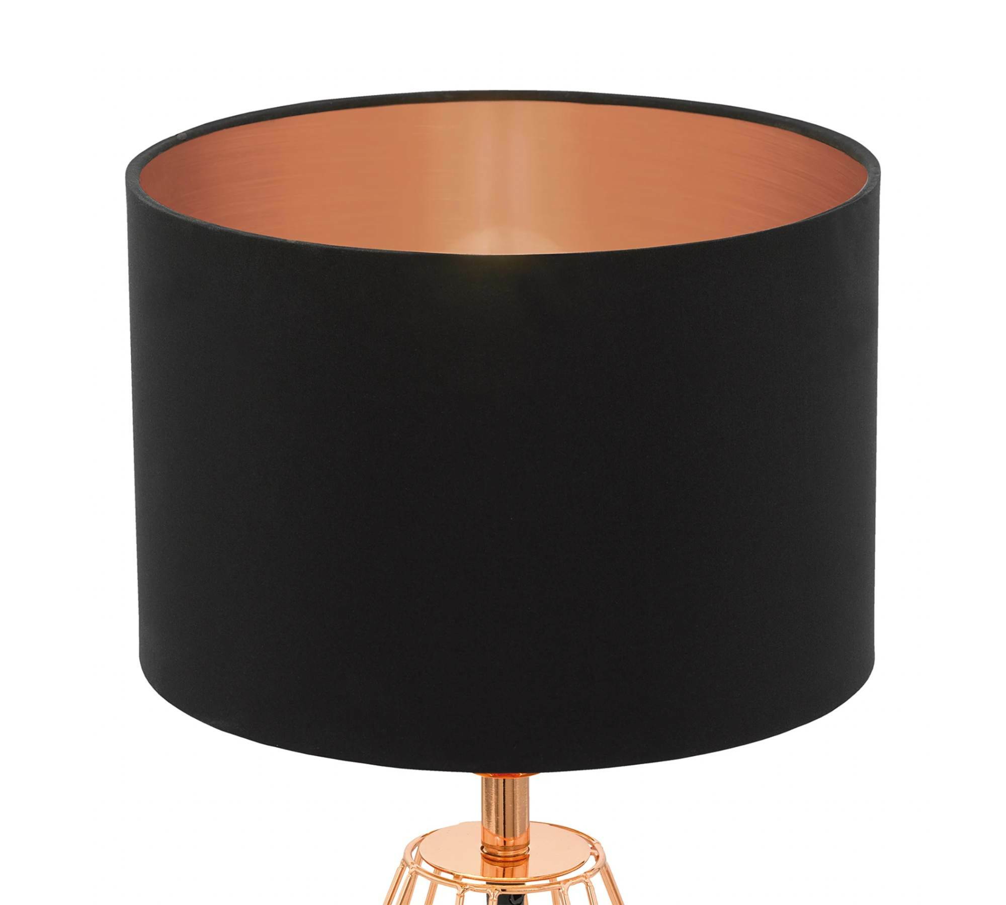 Table lamp Carlton fabric / steel 1-bulb 1