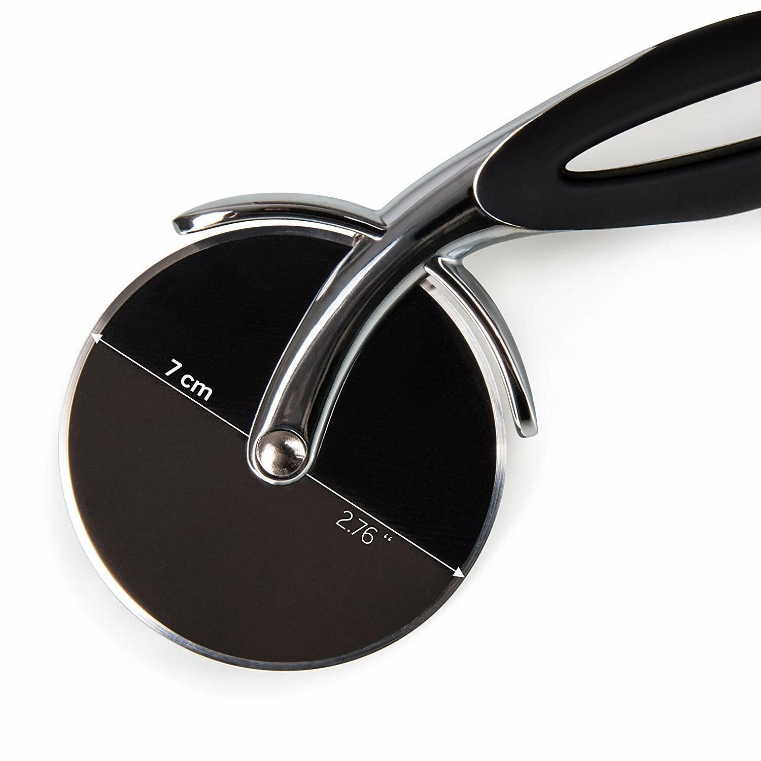 Pizzaroller Edelstahl Silber 1