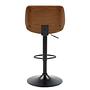 Bar stool Bercoli faux leather black 3