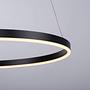 1-Flame LED pendant lamp Ritus Type B Aluminium Black 4