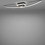 1-light Lungolago Type A LED ceiling light steel  4
