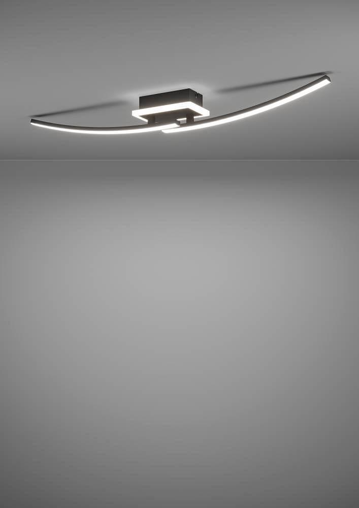 1-light Lungolago Type A LED ceiling light steel  4