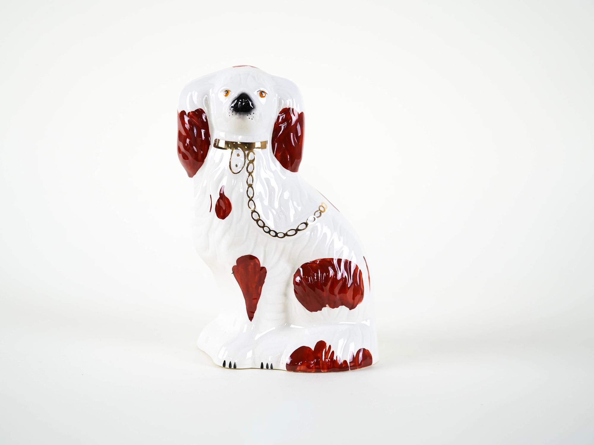 Ceramic dog figurine Beswick 1960s 3