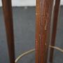 UTILITY Bistrotisch Holz Braun Ø63cm 4