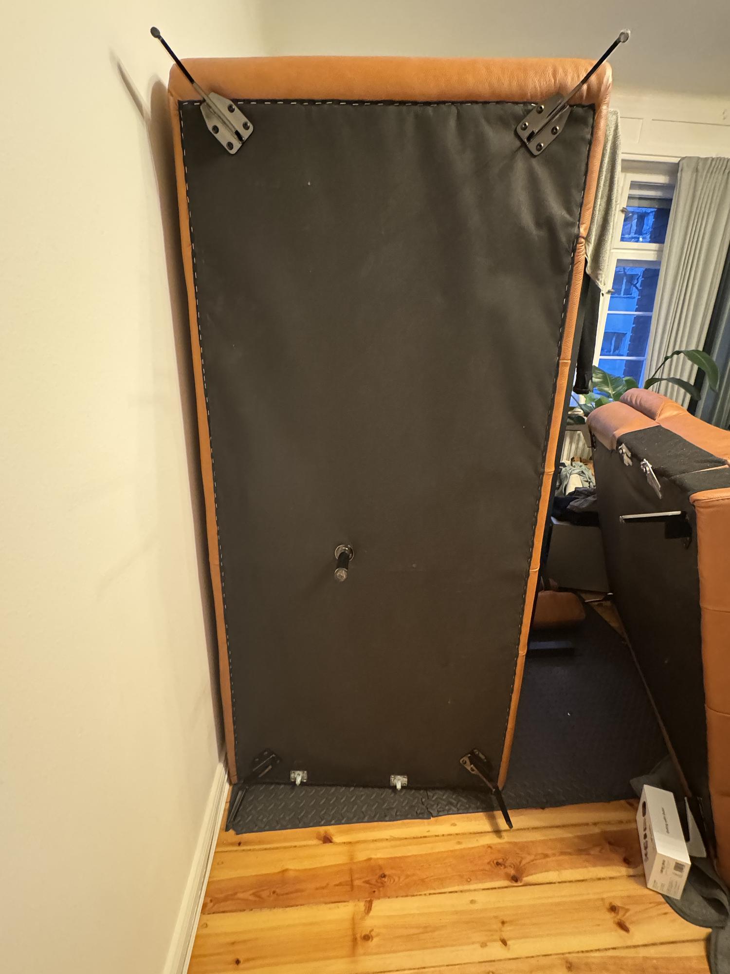 Sofa Récamiere Links Leder Braun 5