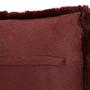 Bosie Lamina Red wine Rectangular cushion 9