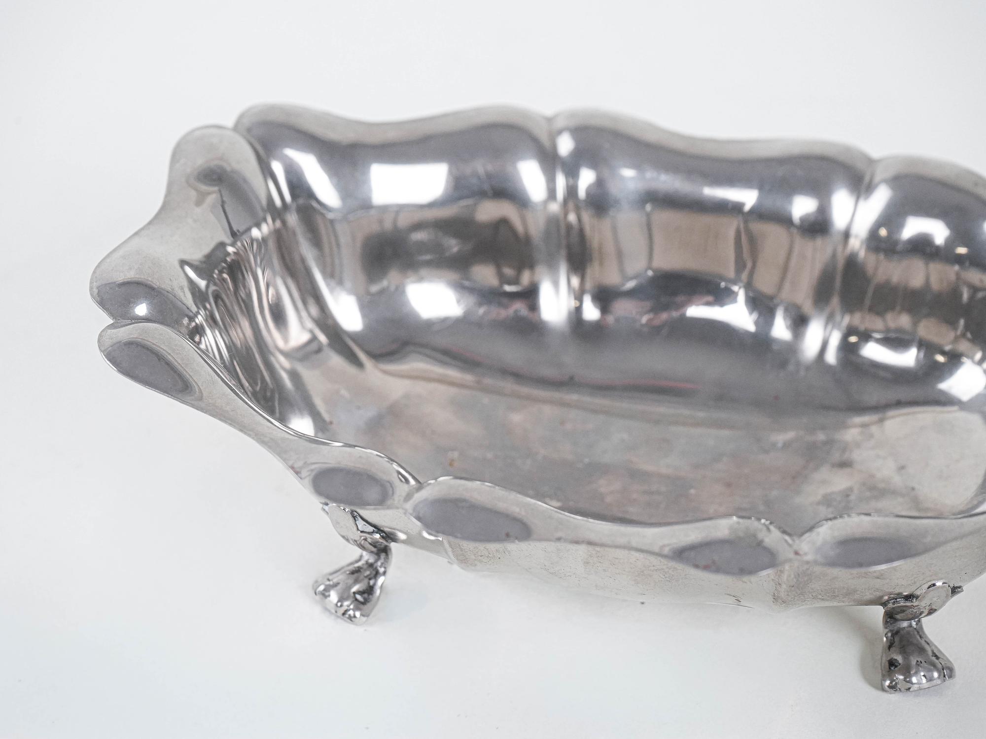 Servierplatte Silber 4