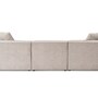 Sofa 3-Sitzer Leinen Mokka 2