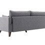 3-seater sofa grey 1