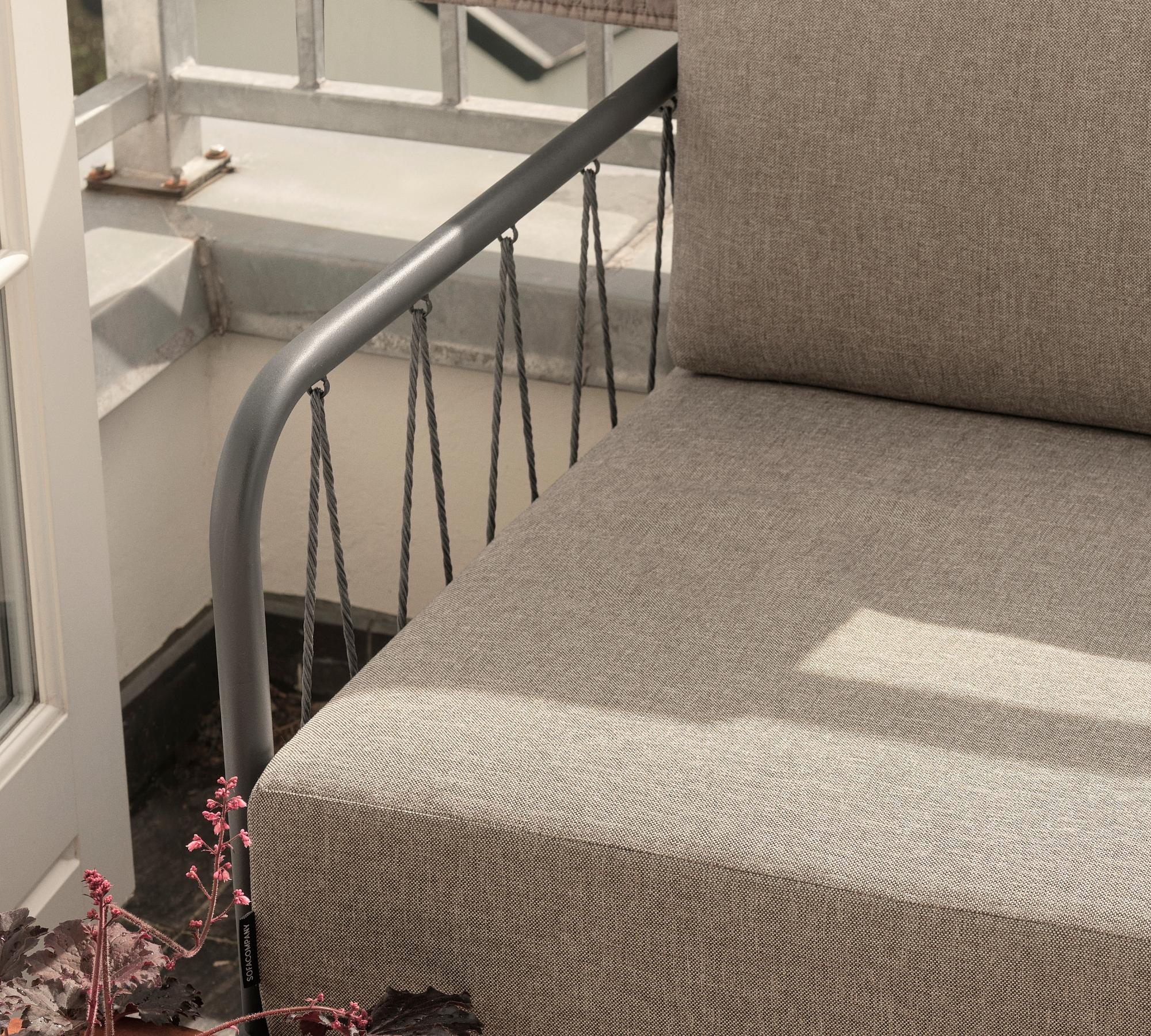 Hadley Outdoor 1-Seater Module Left Sesame 5