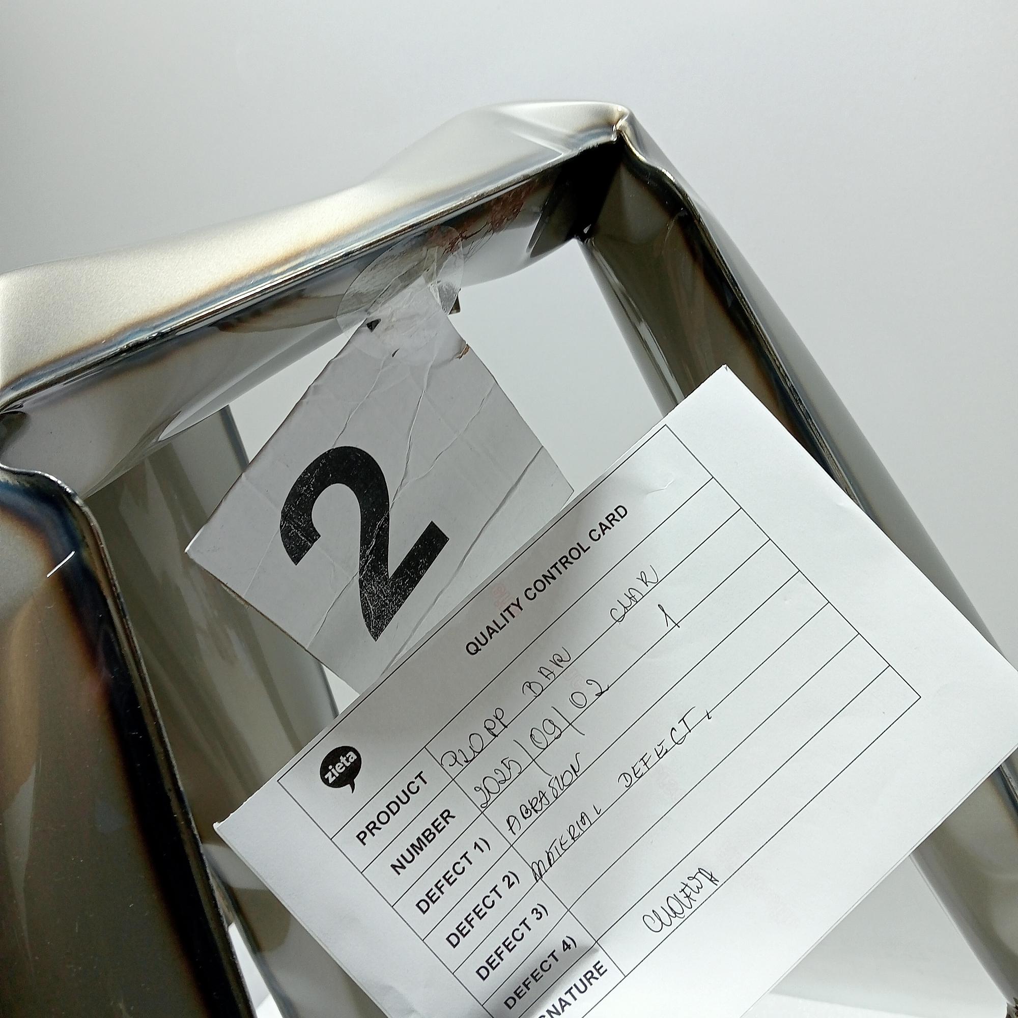 Plopp Sgabello da bar Acciaio Grezzo Laccato 4