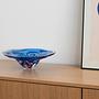 Cobalt bowl Blue 1970s 1