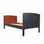 Vintage Bed Teak Wood Brown 1970s 0