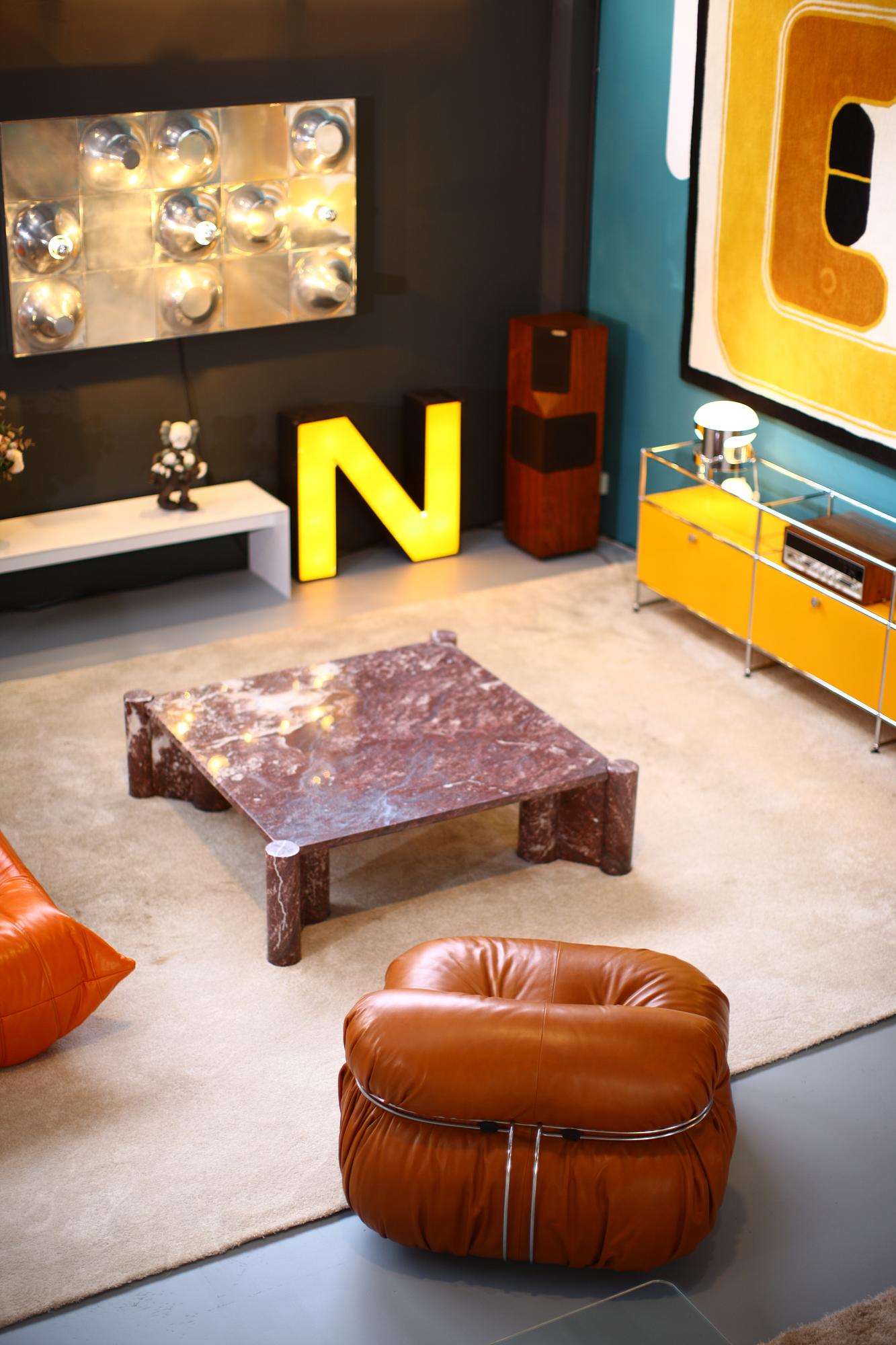 Jumbo Couchtisch Marmor 1965 4