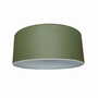 Vintage Pendant Light Metal Green 1990s 0