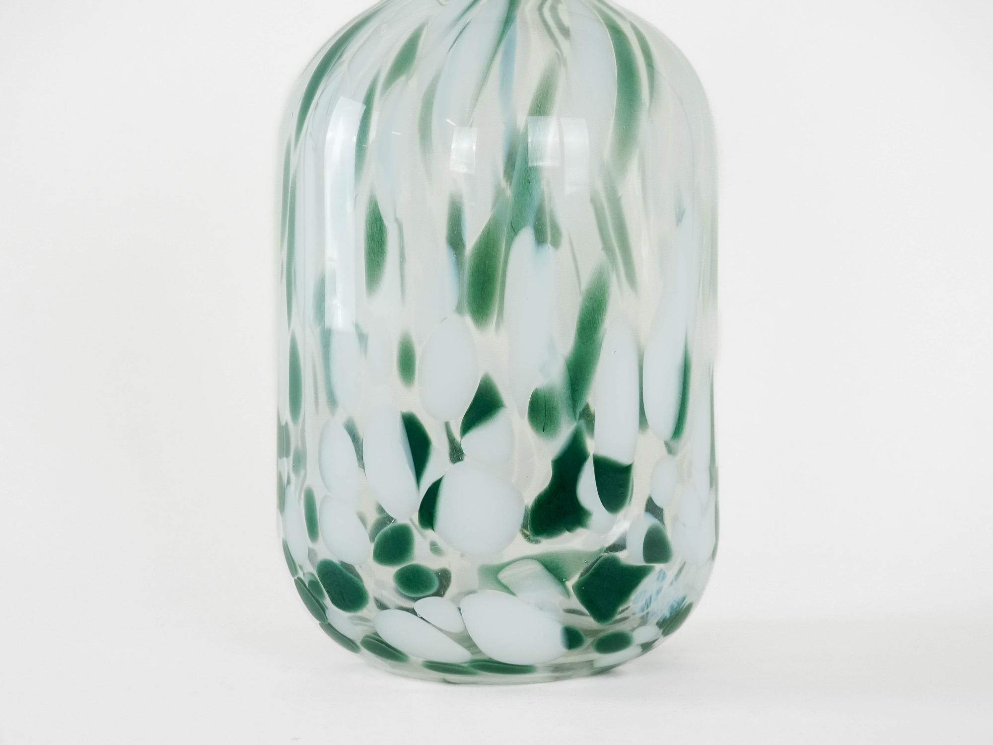 Glaskaraffe Transparent 1970er Jahre 4