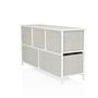 FOLDAR chest of drawers with 5 drawers Grey 7