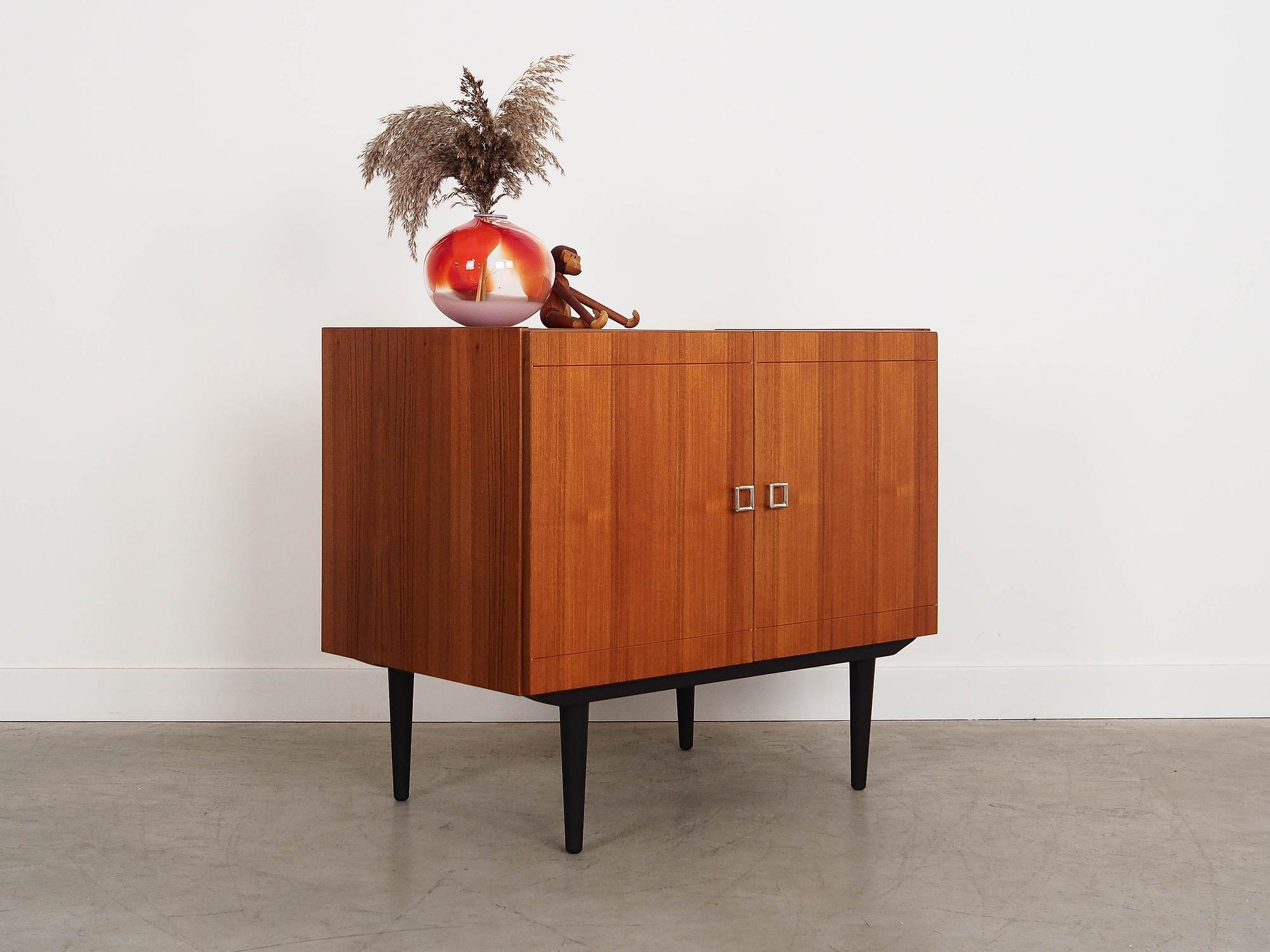 Teak-Schrank Braun1970er Jahre 4