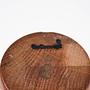 Tealight holder Teak 1970s 7