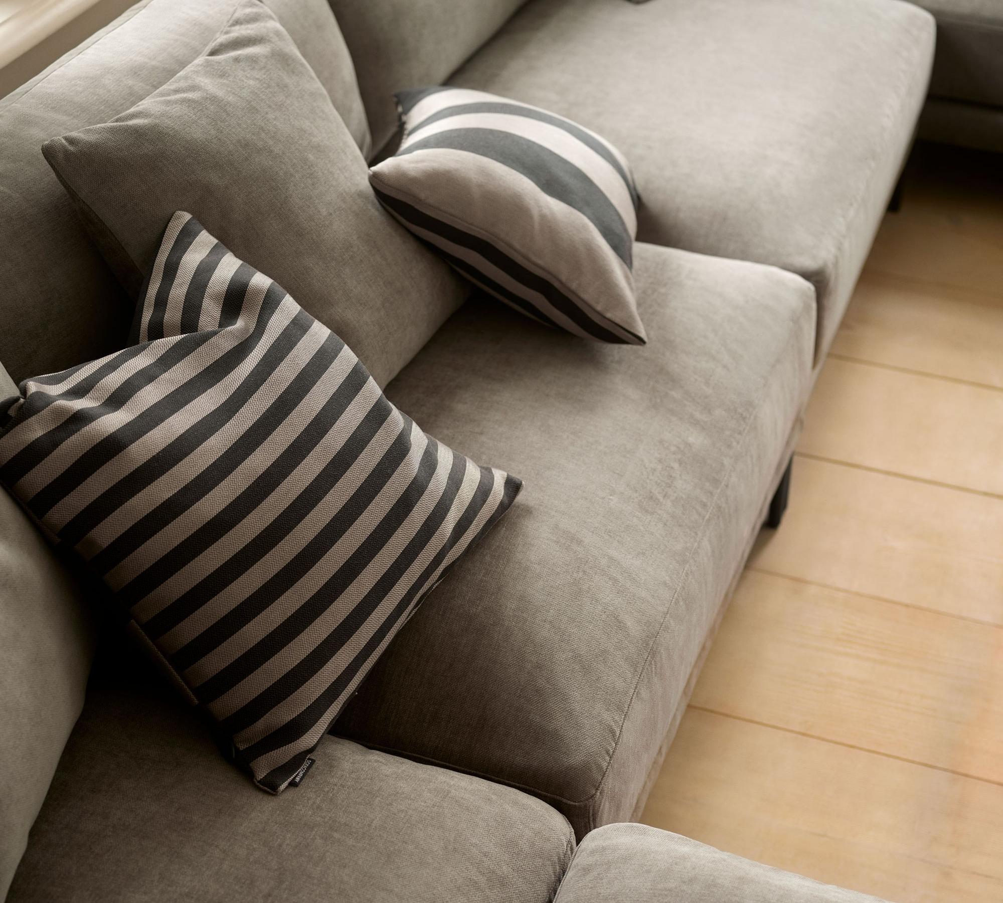 Vincent 1-Sitzer Récamiere Links Planet Grey Green 2