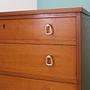 Vintage Kommode Mahagoni Braun 1970er Jahre 14
