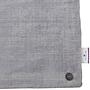 Shine Kurzflorteppich Silber 65 x 135 cm 3