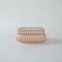 Ceramic box Pink 1970s 3