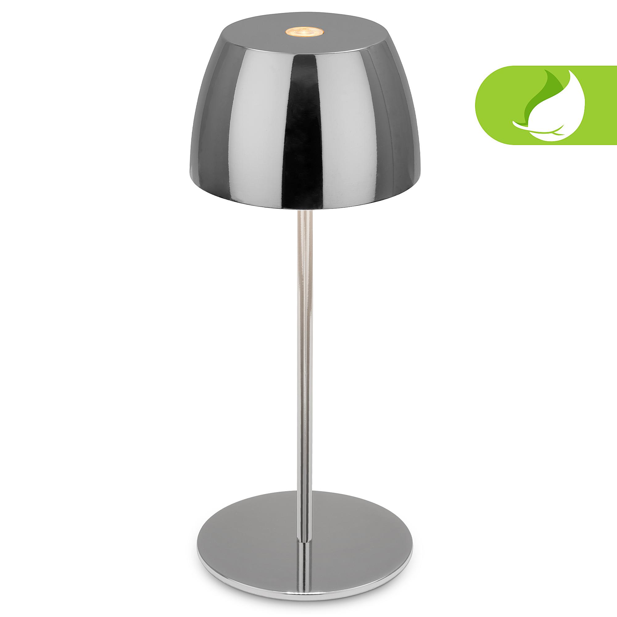 LED Battery Table Lamp Serina Mini Type A Black 3