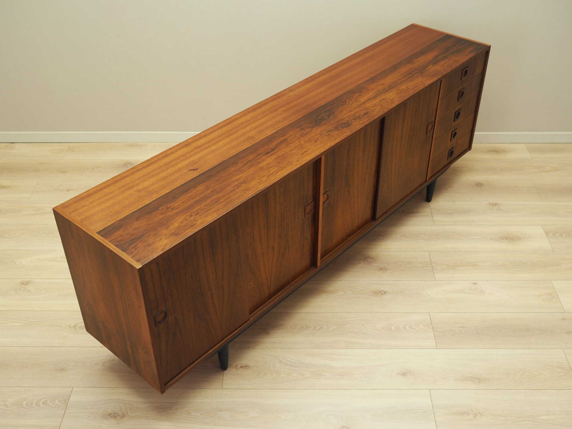 Vintage Sideboard Palisanderholz Braun 1960er Jahre 6