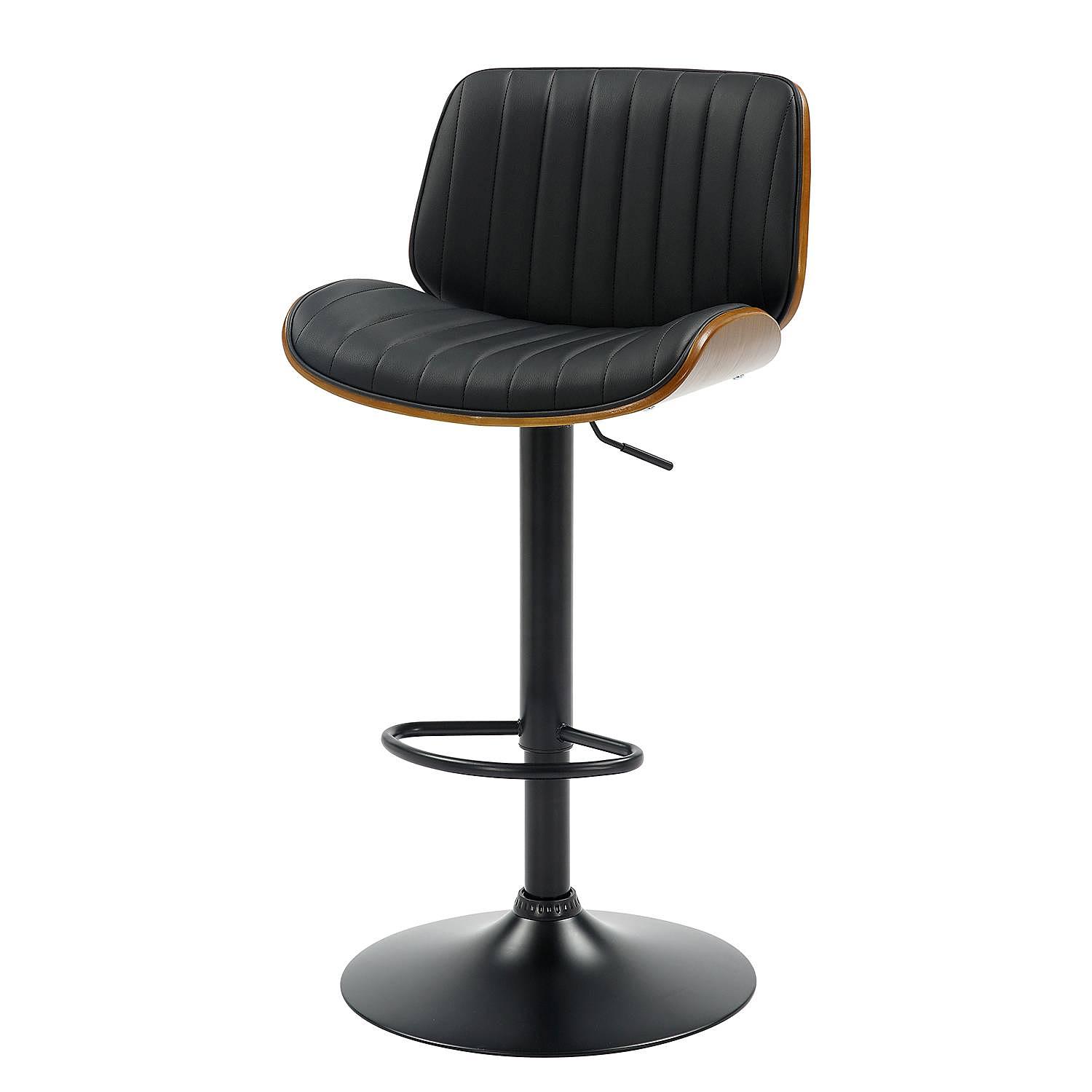 Bar stool Bercoli faux leather black 0