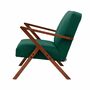 Retrostar Sofa New Life Buche Nussbaumoptik Opalgrün 3