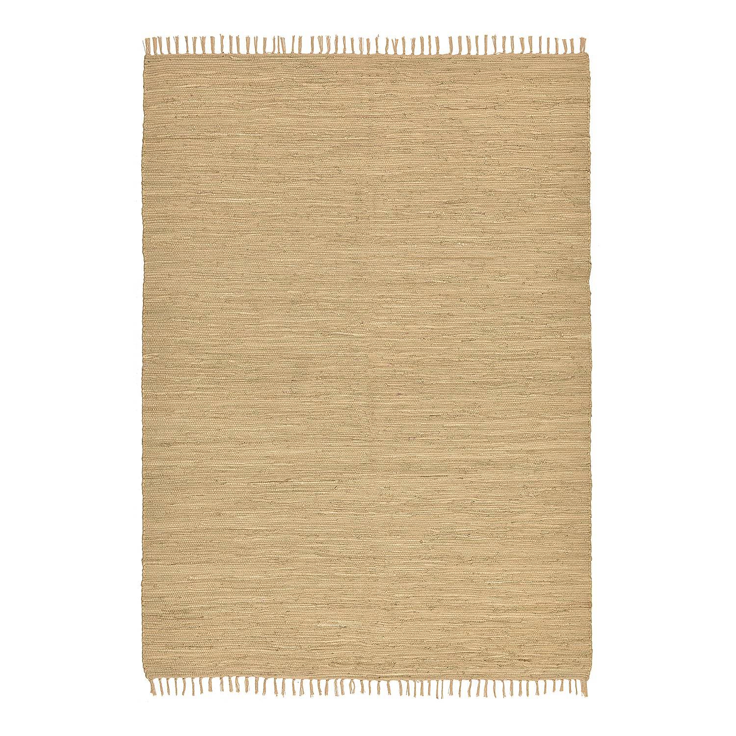 Happy Cotton Teppich Baumwolle Beige 40 x 60 cm 2