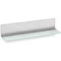 Nexio Glasablage Edelstahl Glas 1
