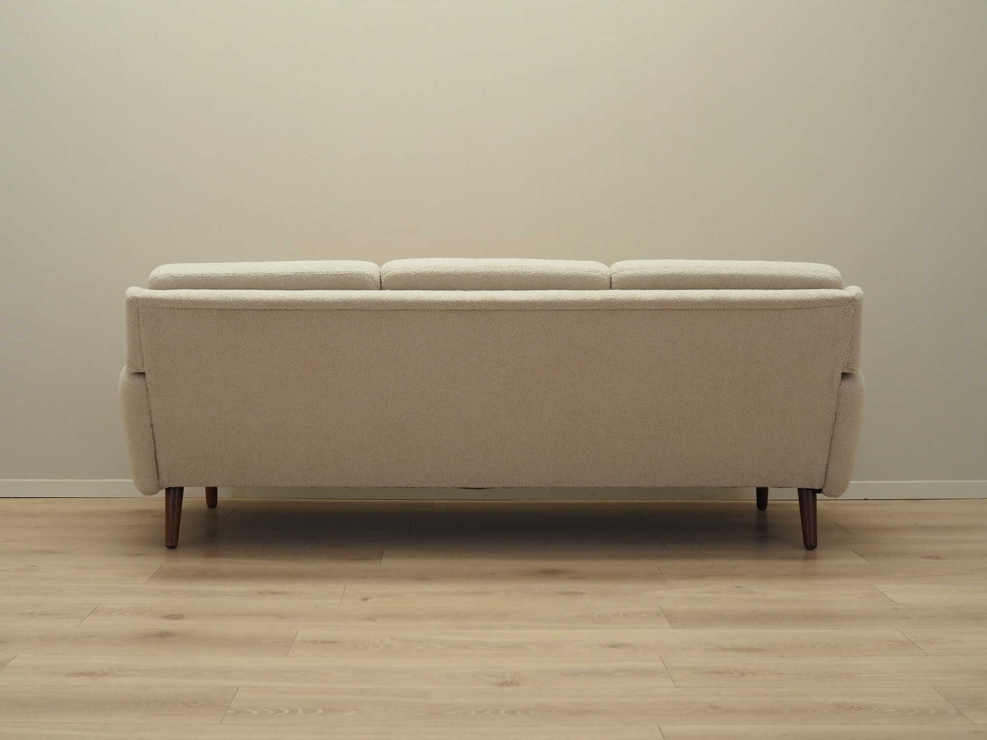 Sofa Textil Creme 1970er Jahre 7