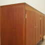 Vintage Sideboard Teak Brown 1960s 8