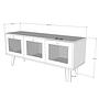 Likya 140 Lowboard Holzfurnier 5