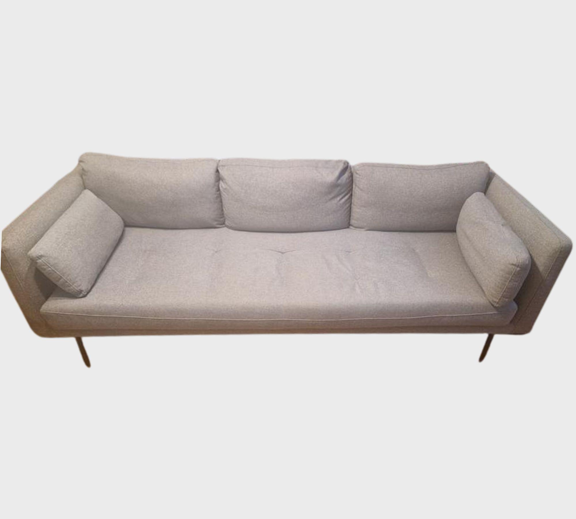 Harvey Sofa 3-Sitzer Grau 2