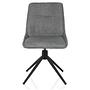 TARVISO I Dining chair Swivel Fabric Grey 0