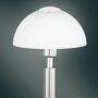Tischlampe 1-flammig Metall Glas 1