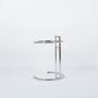 Eileen Gray Adjustable Table E1027 Metall Glas Silber 1