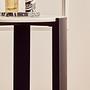 Palermo Runder Marmor Beistelltisch Naturholz 3